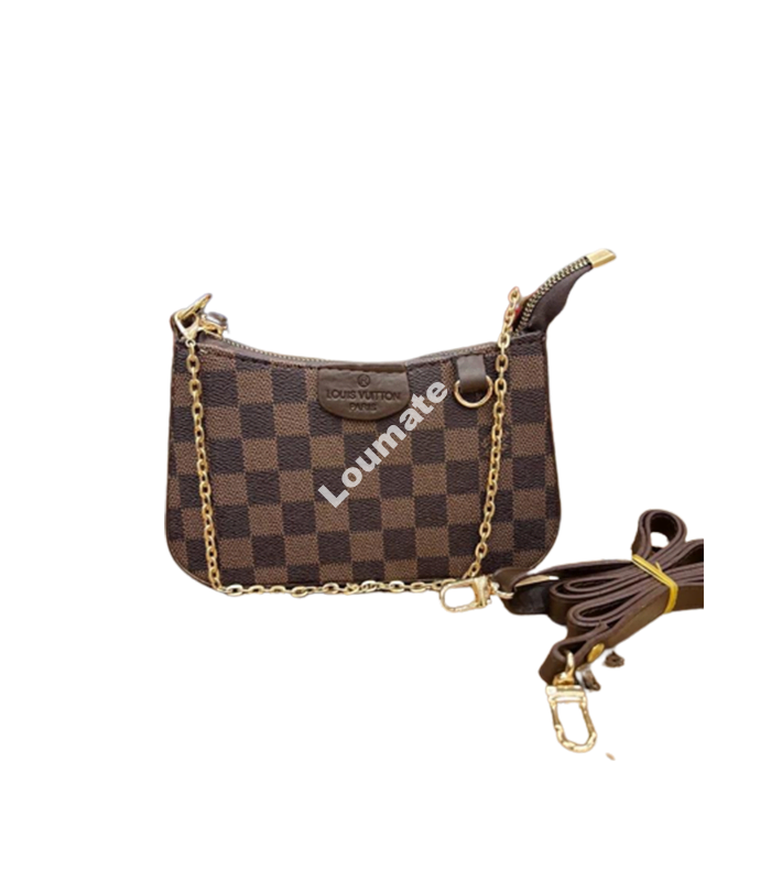 L Marron Image Sac à main LV pour Femme