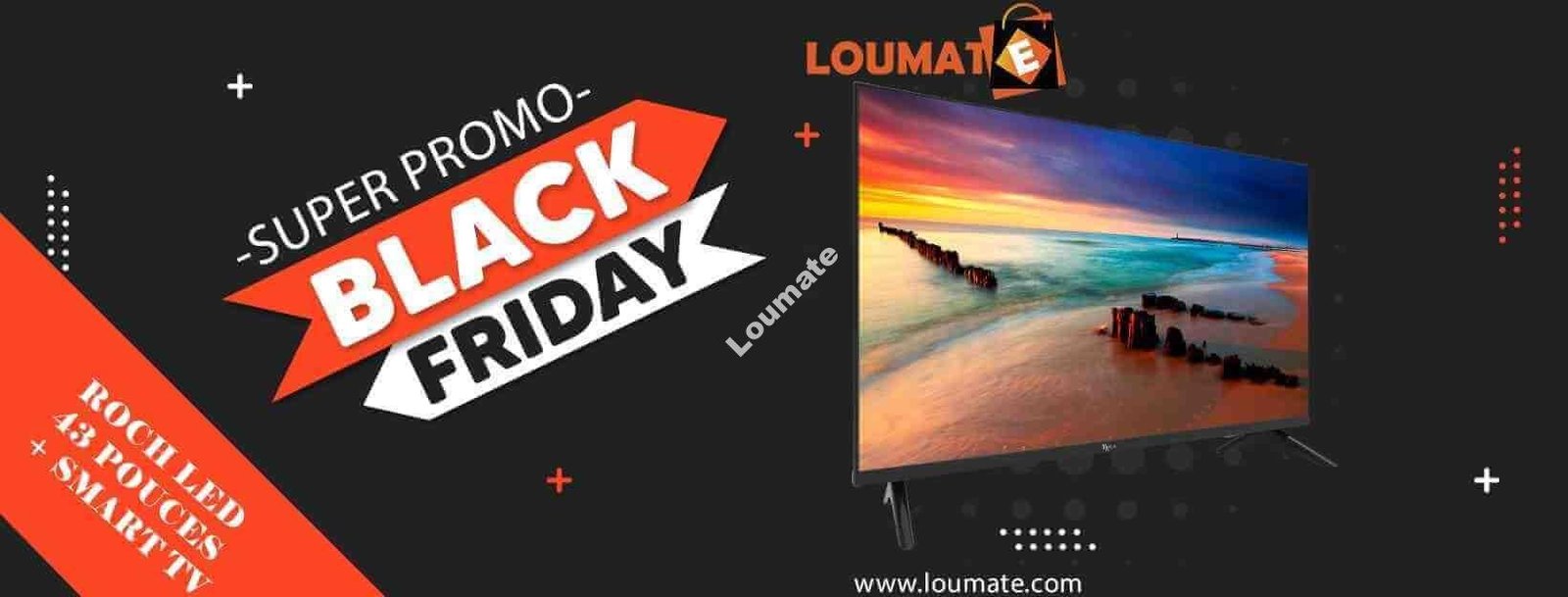 ROCH LED 43 POUCES + SMART TV-min