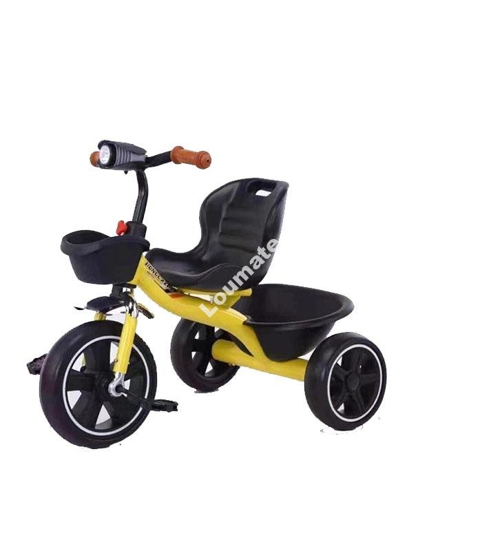 3 en 1 Tricycle Enfant Vélo pour Bébé 1.5-5 Ans - Canne Parentale