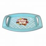 Plateau de service décoré