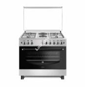 Cuisiniere ASTECH 6 Feux 90X60 4 Feux a Gaz 2 Feux Electrique