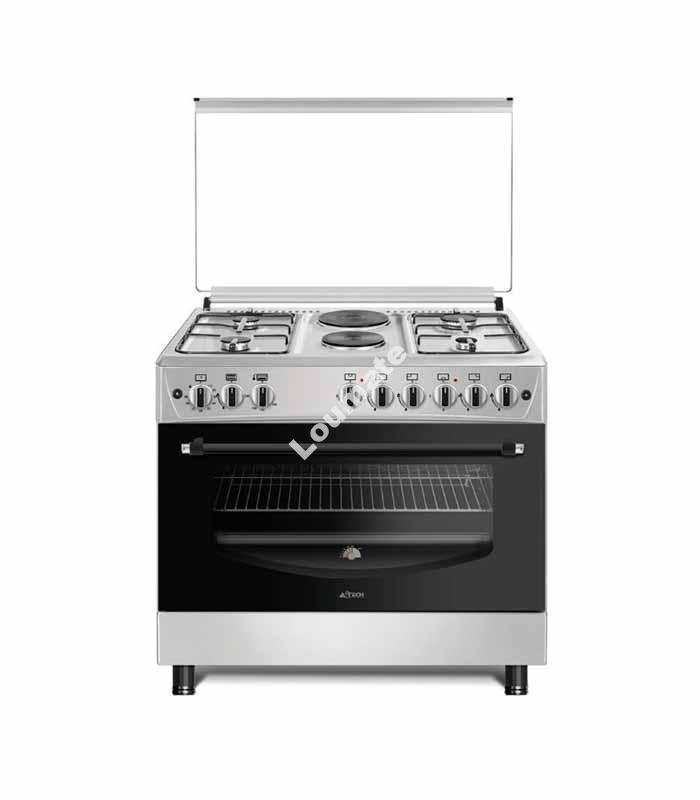 Cuisiniere-ASTECH-6-Feux-90X60-4-Feux-a-Gaz-2-Feux-Electrique Cuisiniere ASTECH 6 Feux 90X60 4 Feux a Gaz 2 Feux Electrique