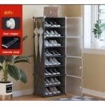 Range Chaussure en Plastique 8 Etages